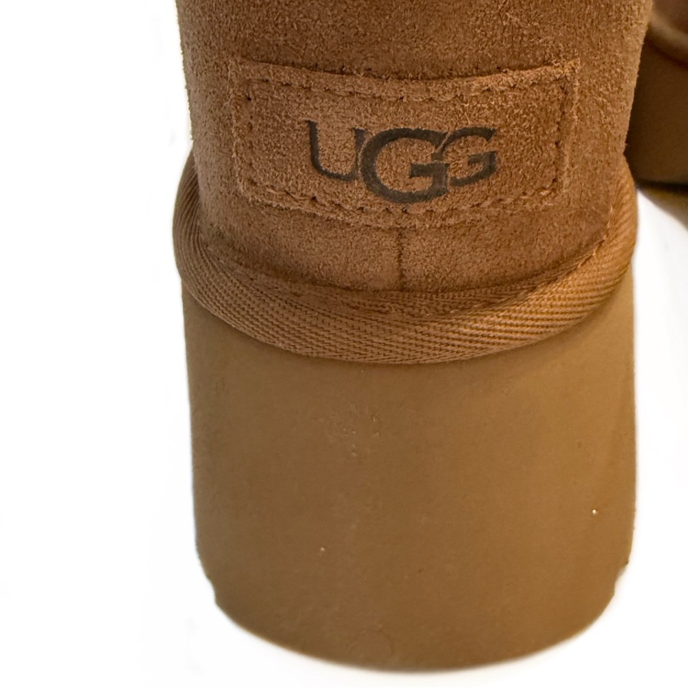 UGG Classic Ultra Mini Chestnut Platform Boot NWT - Picture 6 of 15